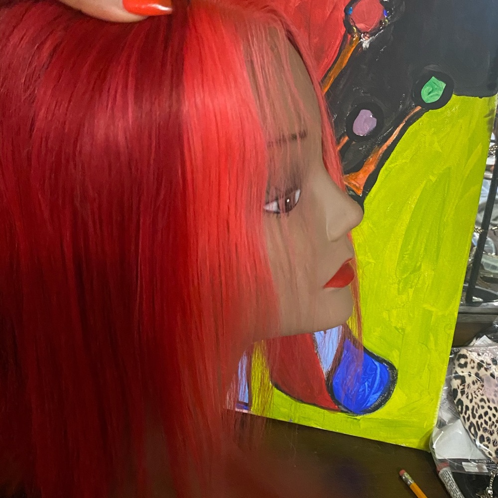 Red pink bob - Picture 5 of 5